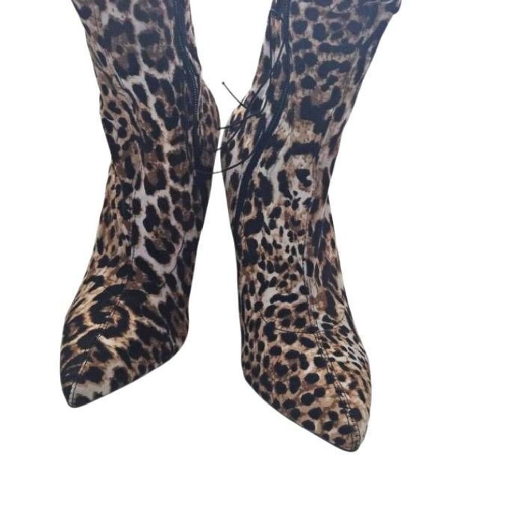 Ladies suede over ankle dress boots NWT